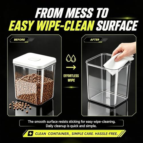 LivLab Mker Pet Food Storage Container With Lids & Cup - Image 7