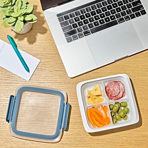 OXO Good Grips Prep & Go Slim Container with Removable Divider - Ocean Blue - Image 5