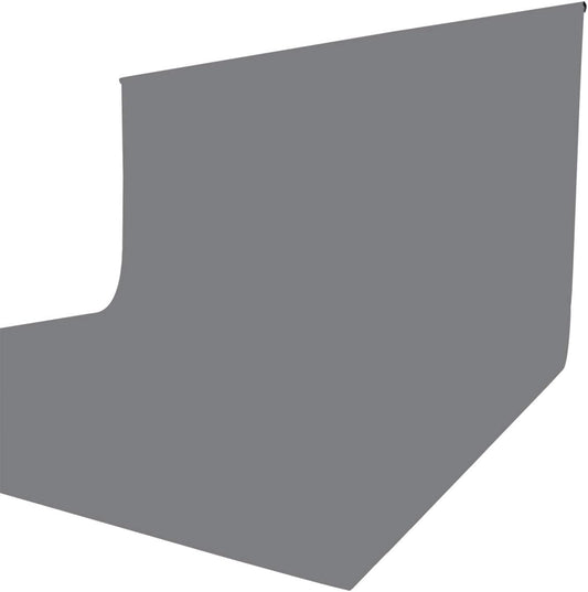 ISSUNTEX 10X12 ft Background Muslin Backdrop, Photo Studio, Collapsible High Density Screen for Video Photography and Television-Gray
