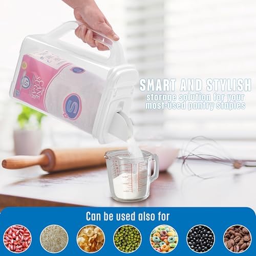 Buddeez Kitchen Pantry Container - Easy Grip Handle for Mess Free Use - Image 4