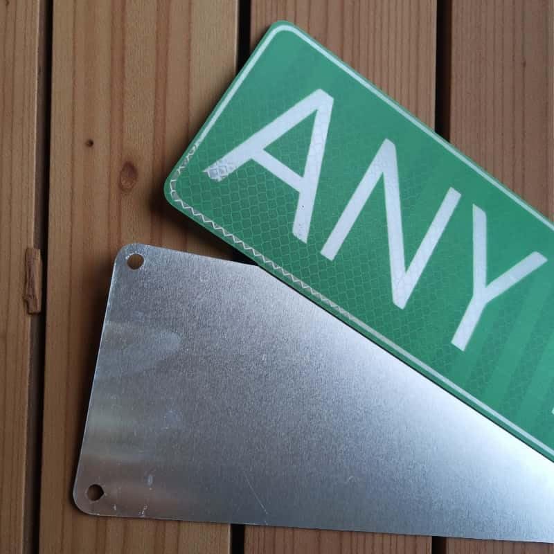 Custom Signs Outdoor Metal, Personalized Street Sign for Home Bar Wall Decor, 6x24 Inches, Fade Resistant Aluminum-UV Protected and Weatherproof