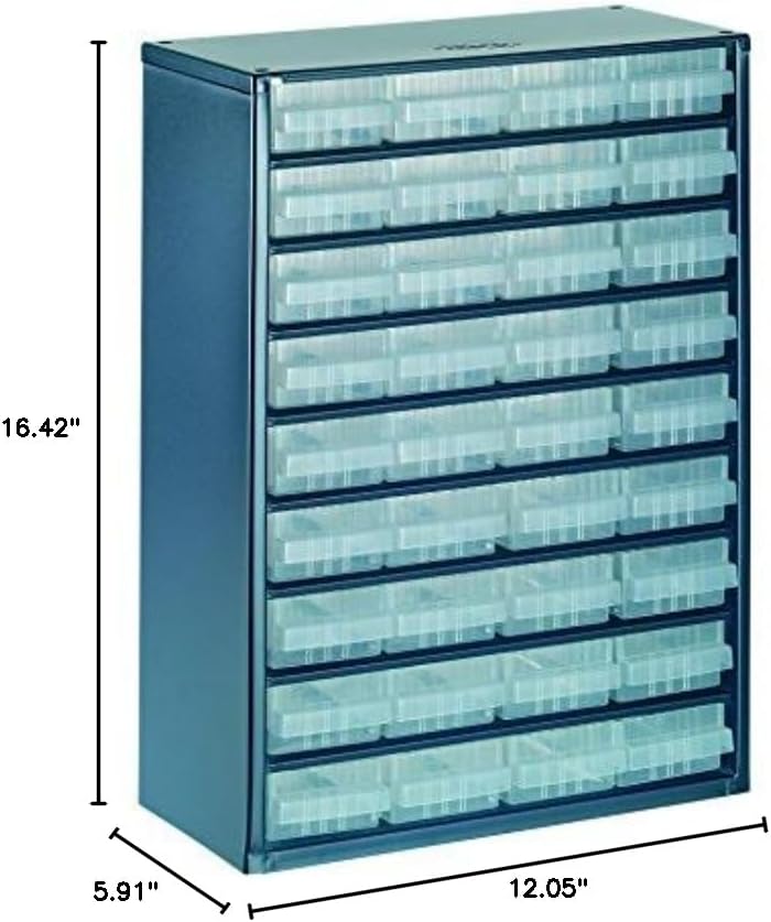 Raaco Steel Storage Cabinet, Standard 36-Drawer (C9-36) - Nuts & Bolts - Image 2
