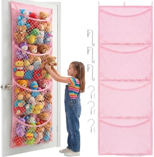 Ofiray-home Cotton Over The Door Stuffed Animal Storage by Ofiray-home