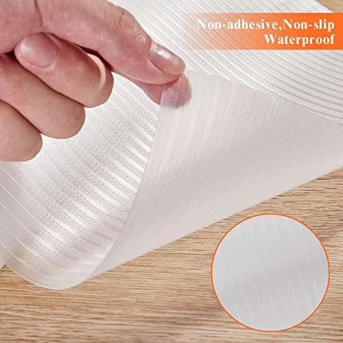 Mcrbeay 17.5" X 240" Refrigerator Liners Shelf Liner Washable - Image 3