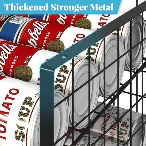 Sbanmao Extra-Long 2-Tier Stackable Can Organizer for Pantry - Image 5