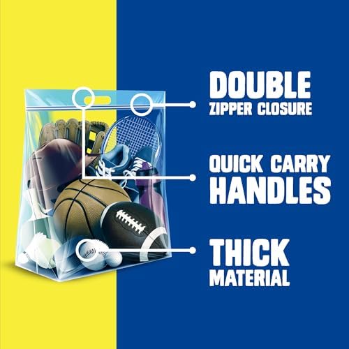 Ziploc Big Bags, 10 Gallon XXL Reusable Storage Bags, 8 Count - Image 4