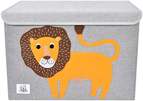 Large Toy Box Storage with Lid, Foldable Fabric Toy Chest Storage for Kids - Image 2