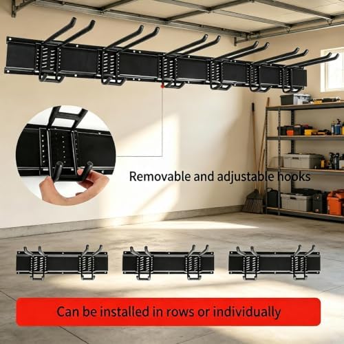 Garage Wall Organizer-Garden Tool Rack Wall Mount - Image 2