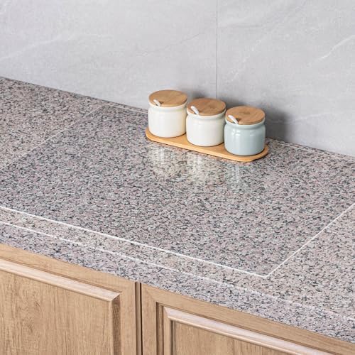 Clear Silicone Countertop Protector Mat, Non Slip & Heat Resistant Mats for Kitchen Countertop,Silicone Table Desk Protector Mat (23.6" *15.7") by Angadona