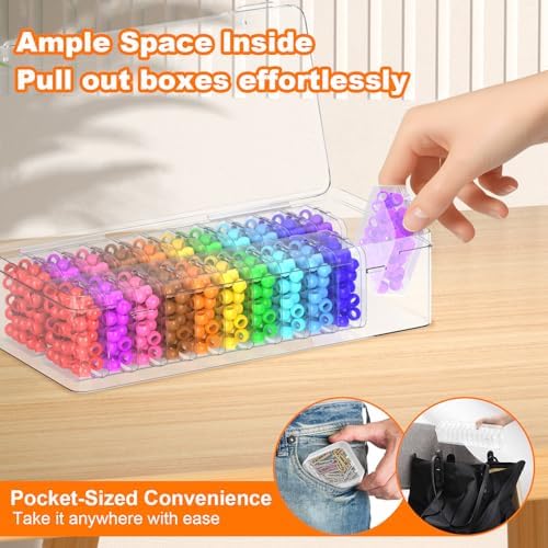 24 Pcs Bead Organizer Box, Clear Plastic Bead Storage Containers - Image 6