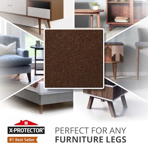 X-PROTECTOR Felt Furniture Pads - 12 PCS 3" - Felt Pads Floor Protectors - Image 2