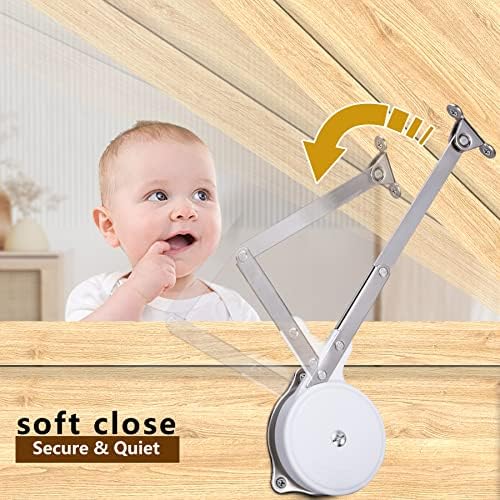 HBL'2 Pack | Toys Box Hinges Soft Close, Lid Support Chest Hinges - Image 2