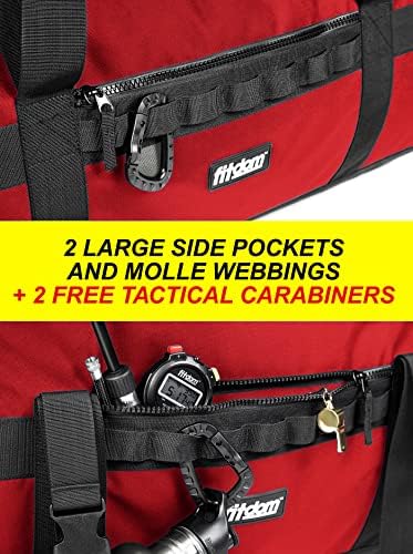 Fitdom 132L 36" Extra Large Heavy Duty Equipment Travel Storage Duffle Bag - Image 5