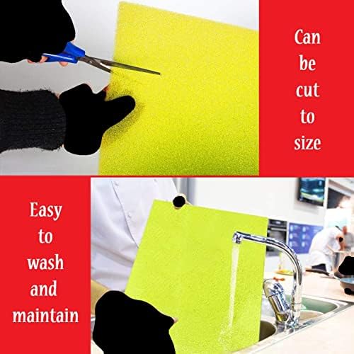 Dualplex® Fruit & Veggie Life Extender Liner for Fridge Refrigerator Drawers, 12x15 Inches (4 Pack) – Extends the Life of Your Produce & Prevents Spoilage (Yellow) - Image 5
