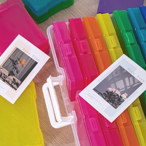 novelinks Photo Storage Boxes with Handle, Photo Organizers and Storage - Image 4