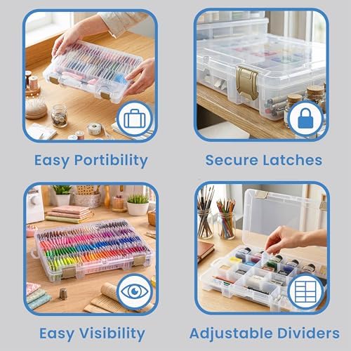 ArtBin Floss Finder Box, Embroidery Floss Organizer, Clear - Image 4