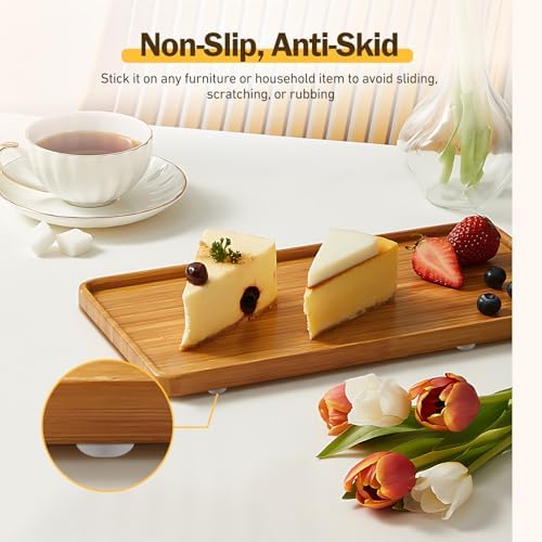 Silicone 200 Pcs Cabinet Door Bumpers Round, Self Adhesive Bumpers - Image 4
