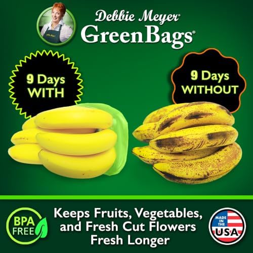 Debbie Meyer GreenBags, 32-Pack (16M, 8L, 8XL), Reusable Food Storage Bags - Image 4