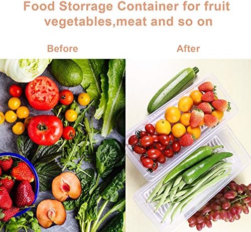 4PCS Food Storage Container, Plastic Food Containers Small - Image 3