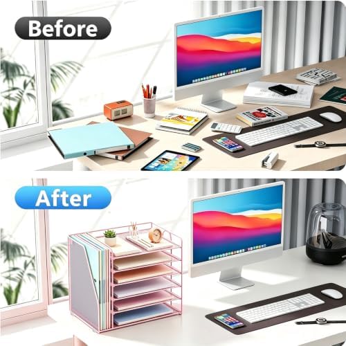 gianotter 6-Tier Paper Organizer With Magazine Holder - Image 3