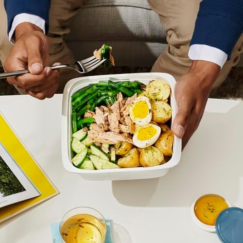 OXO Good Grips Prep & Go Food Storage Salad Container - 6.3 Cup, Ocean Blue - Image 5
