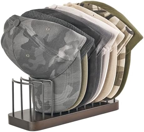 Mkono Hat Storage Hat Organizer Stand Holder for Baseball Cap Closet 1 Pack by Mkono