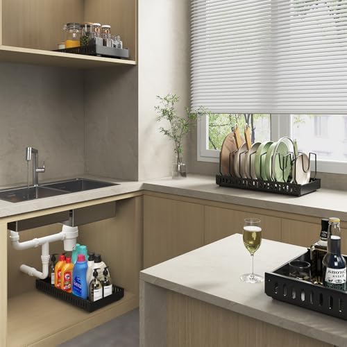 Pull Out Pots and Pans Organizer Under Cabinet, 2Pack - Image 6