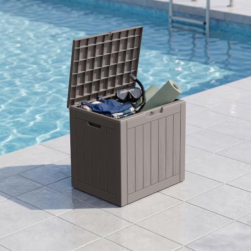 Outdoor Storage Box Waterproof, 32 Gallon Deck Box for Patio Storage - Image 6