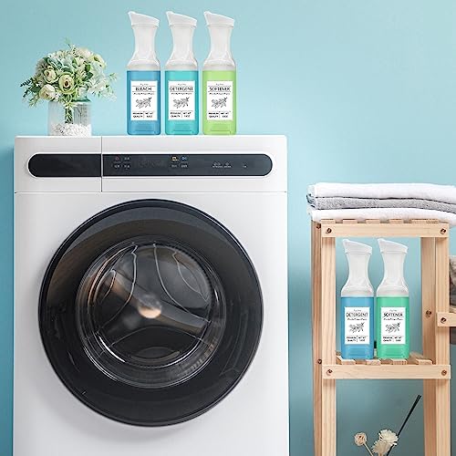 4 Pack Laundry Detergent Dispenser,53oz Liquid Fabric Softener Dispenser - Image 5