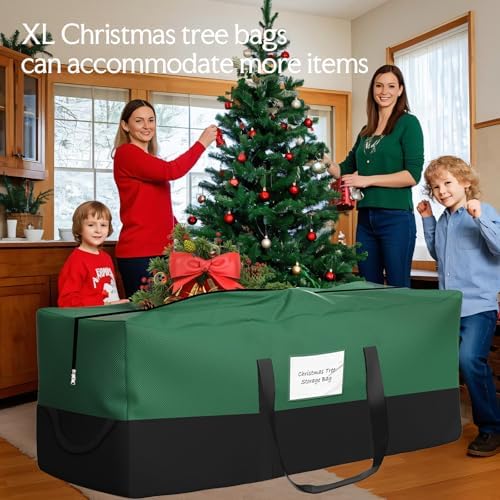 Christmas Tree Storage Bag 8 Ft Artificial Tree 600D Oxford Storage Bag - Image 4
