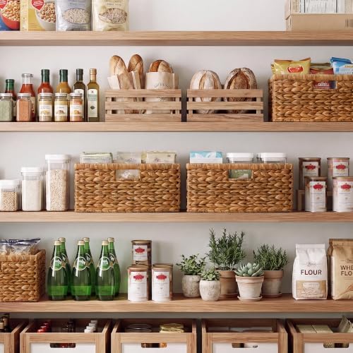 StorageWorks Decorative Baskets, Large Wicker Baskets for Organizing - Image 2