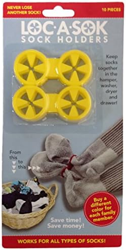 Loc A Sok Sock Locks (Yellow) by SockLocks