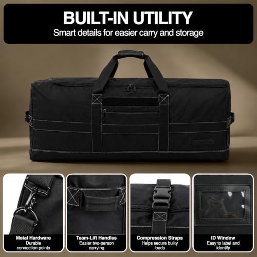 Tufformation 132L 36" Heavy Duty Extra Large Duffle - Image 5