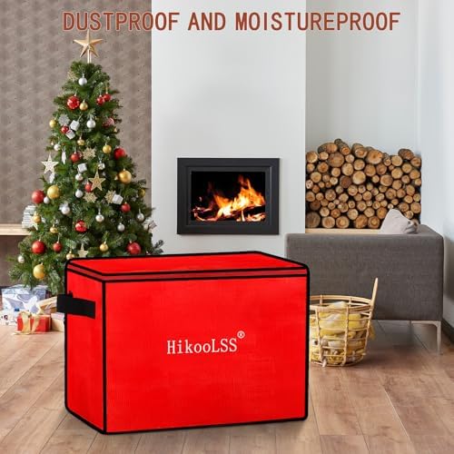 HikooLSS Christmas Ornament Storage Box - Stores up to 72 Holiday Ornaments - Image 6