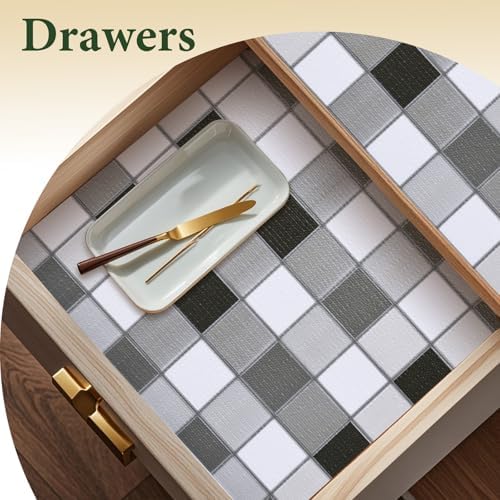 Drawer and Shelf Liner for Kitchen Cabinet: 23.6 in X 30 Ft Non Slip - Image 2