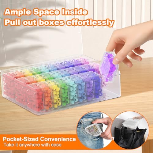 4 Pack 120 Pcs Bead Organizer Box, Clear Plastic Storage Containers - Image 7