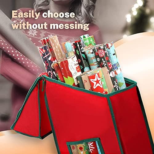MaidMAX Wrapping Paper Storage, Wrapping Paper Organizer Storage, 42x10x10″ - Image 6