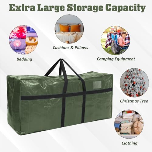 Windyun 4 Pcs 168 Gallon Extra Large Moving Bags XXL Heavy Duty Storage Bag - Image 4