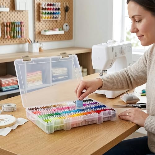 ArtBin Floss Finder Box, Embroidery Floss Organizer, Clear - Image 2