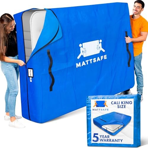 Nordic Elk California Cali King Mattress Bags for Moving Storage, Bed Cover by MattsafeMattressBag