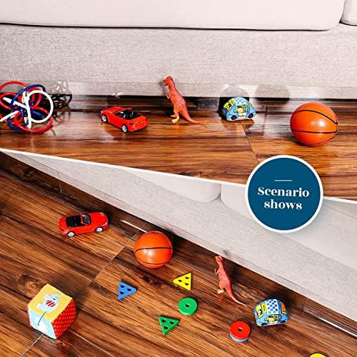 16-Pack Clear Under Sofa Blocker - 4.7" H x 252" L Gap Barrier - Image 7