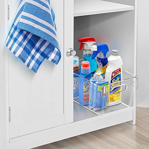 Sorbus Fridge Organizers and Storage, Clear Plastic Bins (Medium, 2 Pack) - Image 6