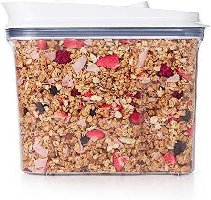 OXO Good Grips Airtight POP Small Cereal Dispenser - Granola, 2.5 Qt (Pack of 8) - Image 5