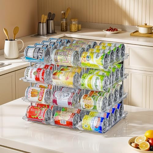 Can Organizer for Pantry, 4-Tier Modular Can Storage Rack by Unknown