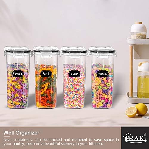 5PCS Large Cereal Containers Storage [4L/135.2 oz], Food Storage Containers - Image 7
