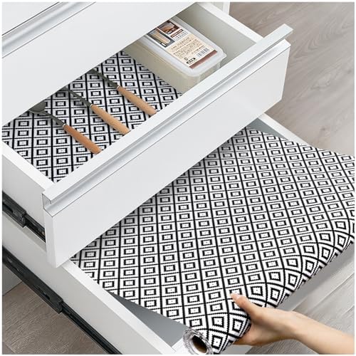Drawer and Shelf Liner for Kitchen Cabinets, 24IN X 20FT by ALIUNI