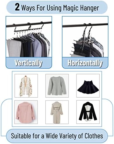 Mr. Pen- Space Saving Hangers, 16 pcs, 360° Rotating Hooks - Image 4