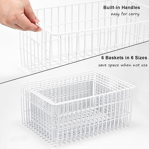 Orgneas Vertical Sides Freezer Organizer Bins for Upright Freezer - Image 6