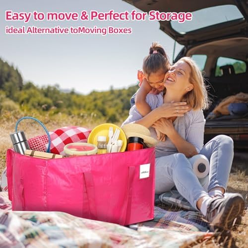 Extra Heavy Duty Large Moving Bags with Zippers and Reinforced Handles - Image 4