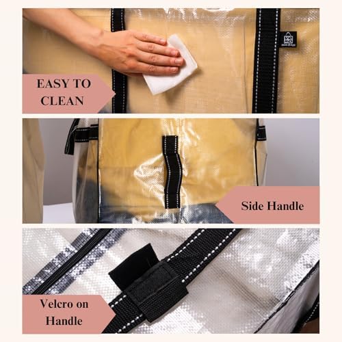 VENO Extra Large Moving Bags, Christmas Tree Storage, Clear, 2 Pack - Image 6